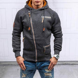 Casual Solid långärmade varma huvtröjor-Clothes for Men-Bellasverige-Hemnix