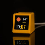 Mini Smart WIFI Multifunktion Klocka i Stilig Plast Carvallo