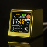 Mini Smart WIFI Multifunktion Klocka i Stilig Plast Carvallo