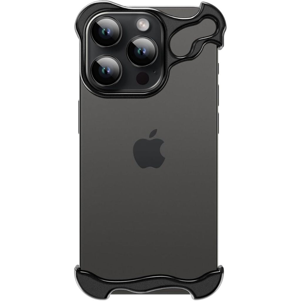 iPhone Fodral Klar Minimalistisk Metallkant Design Carvallo