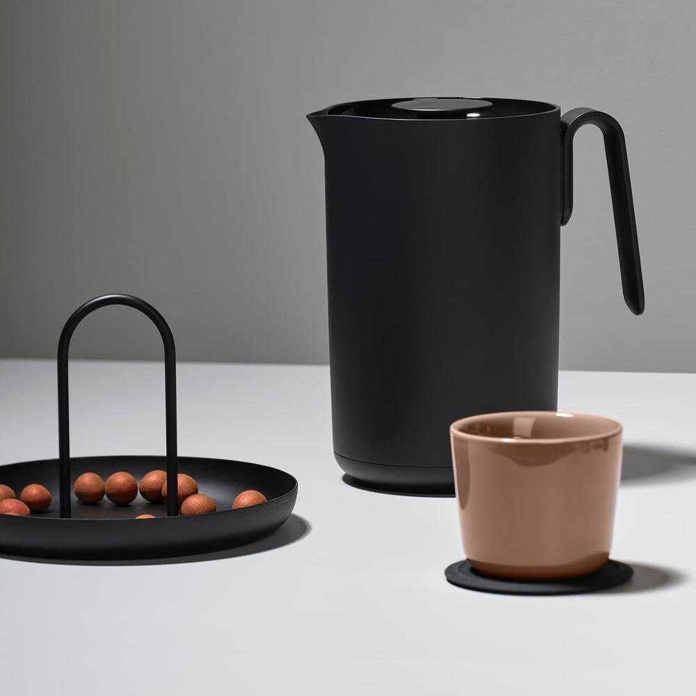 Minimalistisk Rund Dekorativ Bricka för Stilig Hemorganisation Carvallo