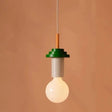Minimalistisk Träeffekt LED Pendellampa Carvallo