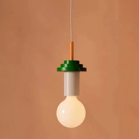 Minimalistisk Träeffekt LED Pendellampa Carvallo