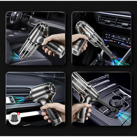 PowerSweep Pro | 3-i-1 Mini Batteri Handdammsugare Carvallo