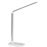 Skrivbordslampa med justerbar LED och USB-laddning Carvallo