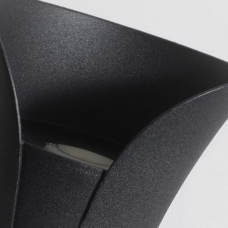 Utomhus Vägglampa Vattentålig Modern LED Väggkonsol Carvallo