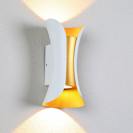 Utomhus Vägglampa Vattentålig Modern LED Väggkonsol Carvallo