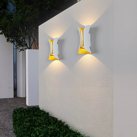 Utomhus Vägglampa Vattentålig Modern LED Väggkonsol Carvallo