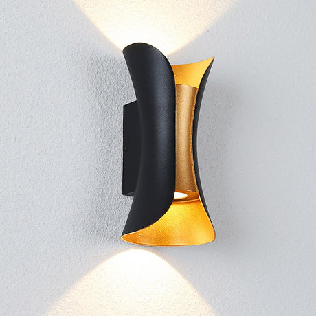 Utomhus Vägglampa Vattentålig Modern LED Väggkonsol Carvallo