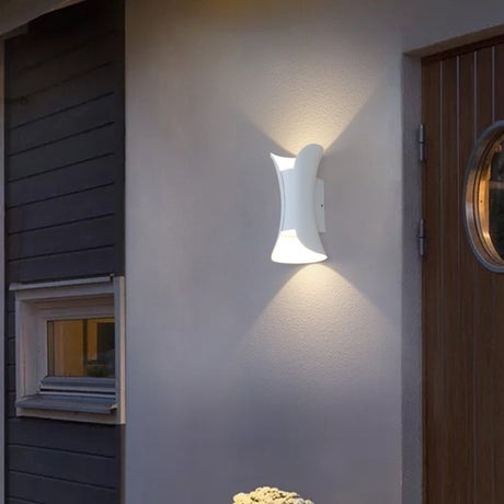 Utomhus Vägglampa Vattentålig Modern LED Väggkonsol Carvallo
