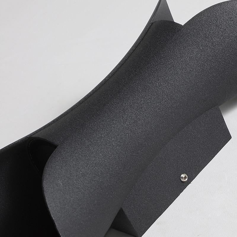 Utomhus Vägglampa Vattentålig Modern LED Väggkonsol Carvallo
