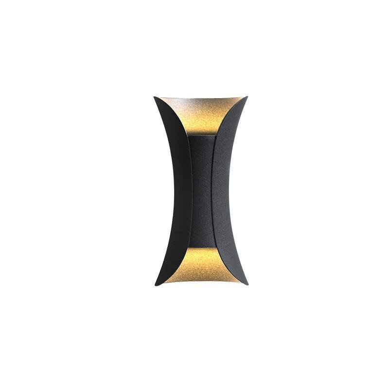 Utomhus Vägglampa Vattentålig Modern LED Väggkonsol Carvallo