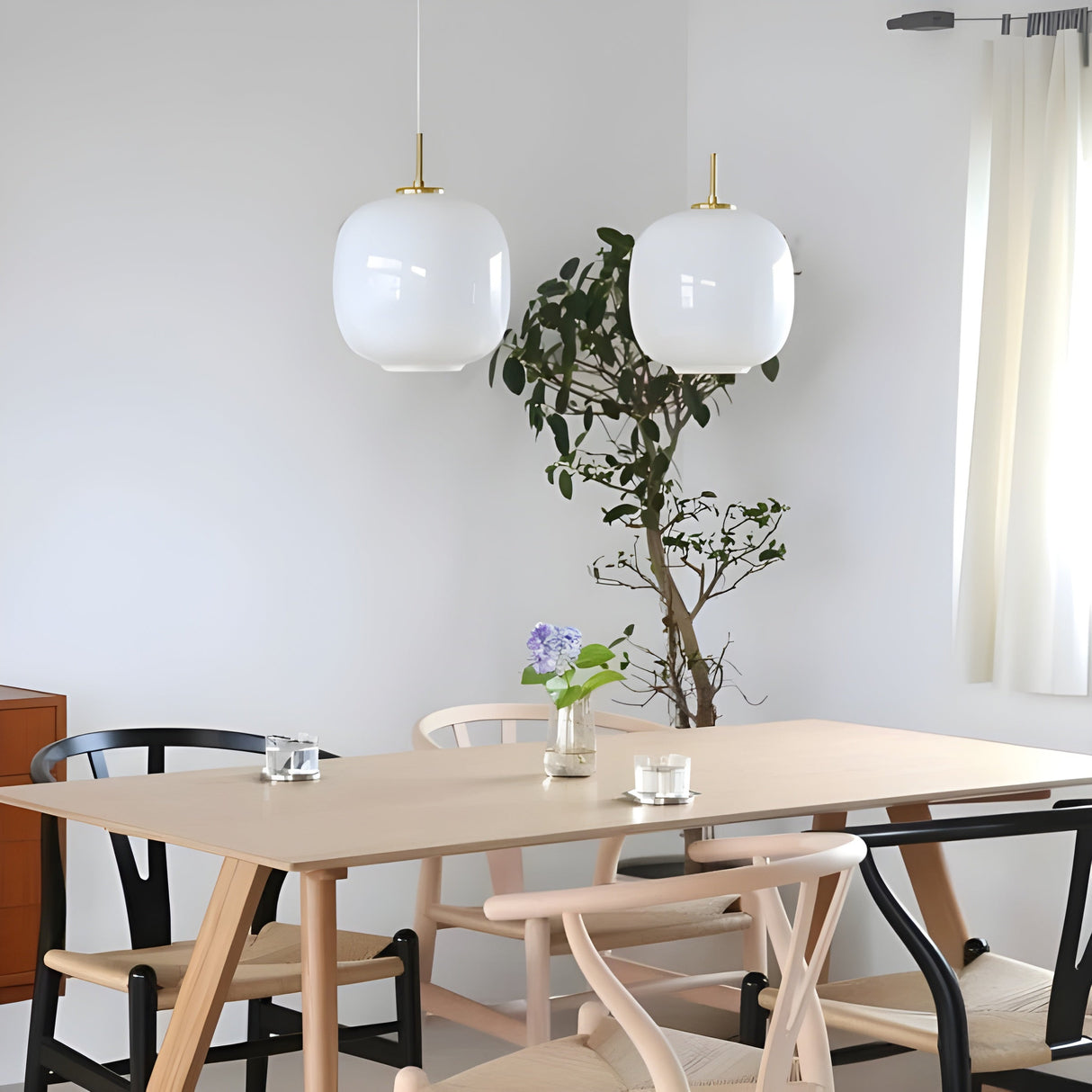 AuroraGlobe Ljus - Nordisk Glas-Kula LED Pendelarmaturer Carvallo