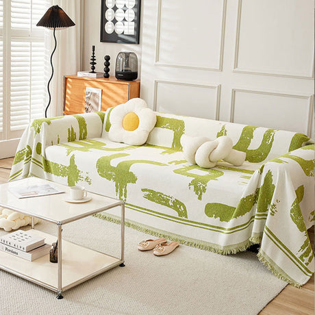 Monokrom Chic Sofföverdrag - Modernt, Stiligt & Hållbart Soffskydd Carvallo