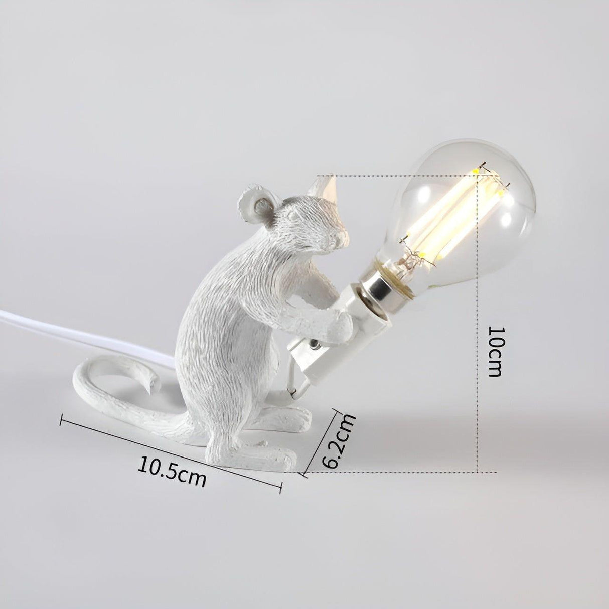 MouseSparkle Lampa - Mouse LED Borddekoration för Hemmet Carvallo