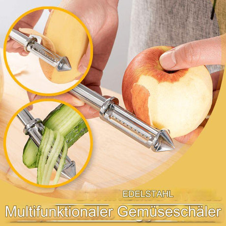 Carvallo - Multifunktionell rostfri stål grönsaksskalare Carvallo