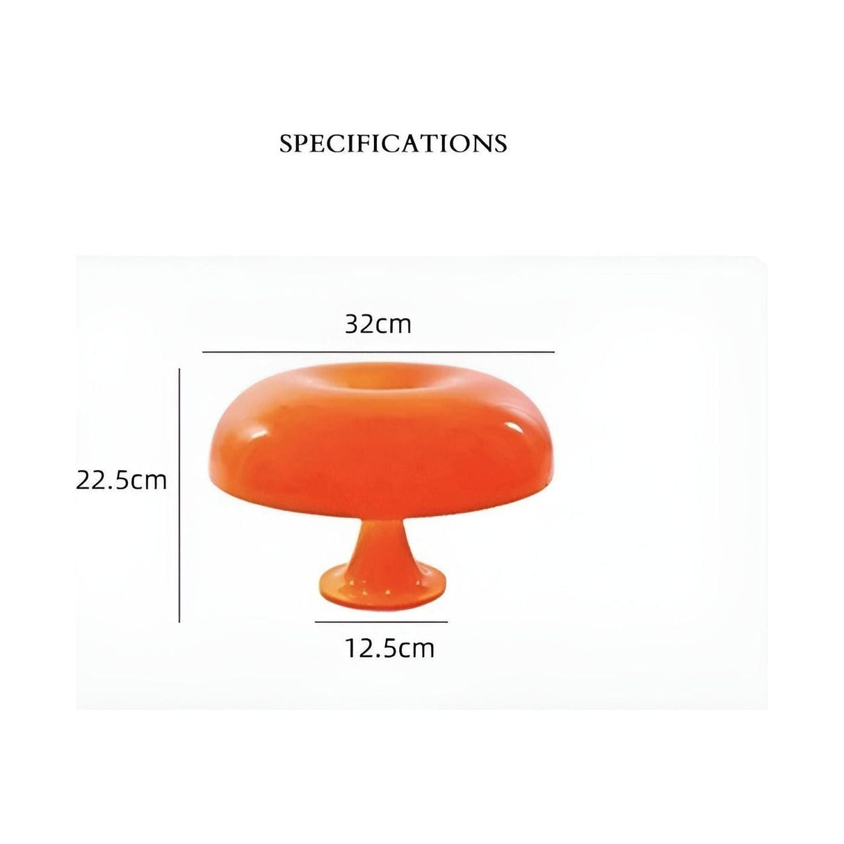 Astori Mushroom Lamp - Modern Svamp Bordslampa Carvallo