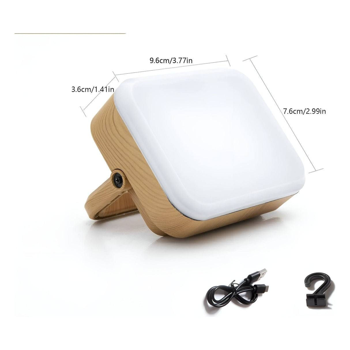 DuraShine Lampa - Uppladdningsbar Magnetisk LED-Campinglampa för Ease-äventyr Carvallo