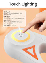 Luxora Utdragbar Hundkoppel med LED-lampa och Komforthandtag Carvallo