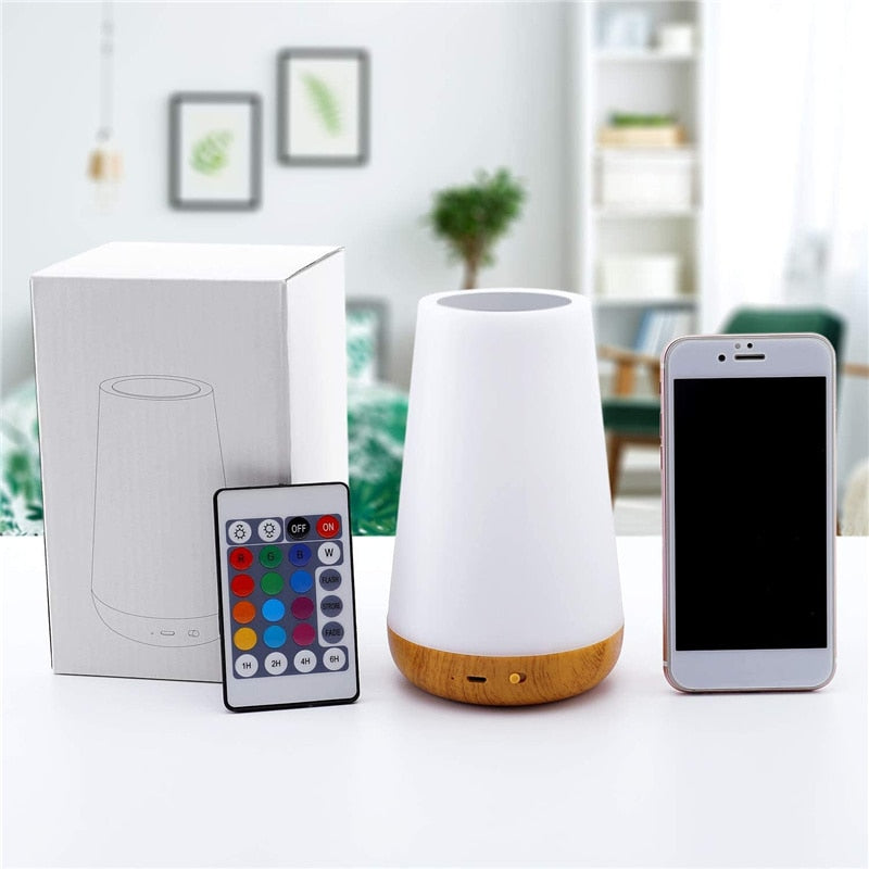 Eclipto | Touch Nattljus USB Uppladdningsbar | Sensorljus & Färgändring Carvallo