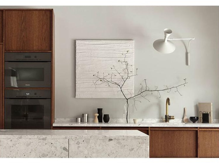 Inomhus Swing Arm Vägglampa För Sovrum Och Vardagsrum Carvallo