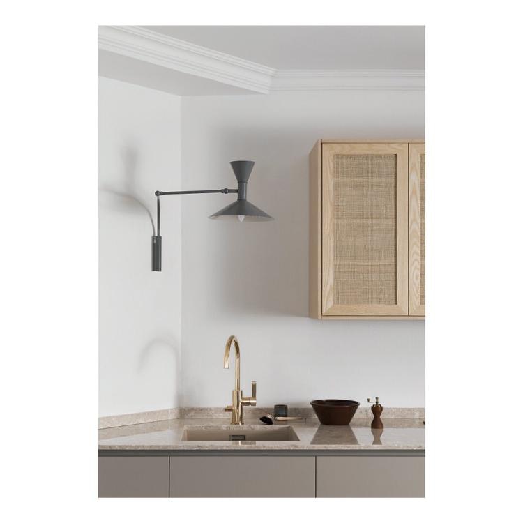 Inomhus Swing Arm Vägglampa För Sovrum Och Vardagsrum Carvallo