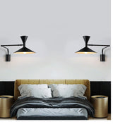 Inomhus Swing Arm Vägglampa För Sovrum Och Vardagsrum Carvallo