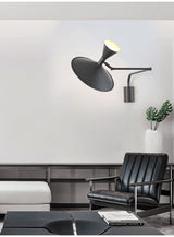 Inomhus Swing Arm Vägglampa För Sovrum Och Vardagsrum Carvallo