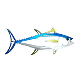 Metal Shark Väggkonst Dekor Havstema Elegant Skulptur Carvallo