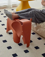 Modern Origami Elephant Puf Ottoman för stilfull heminredning Carvallo