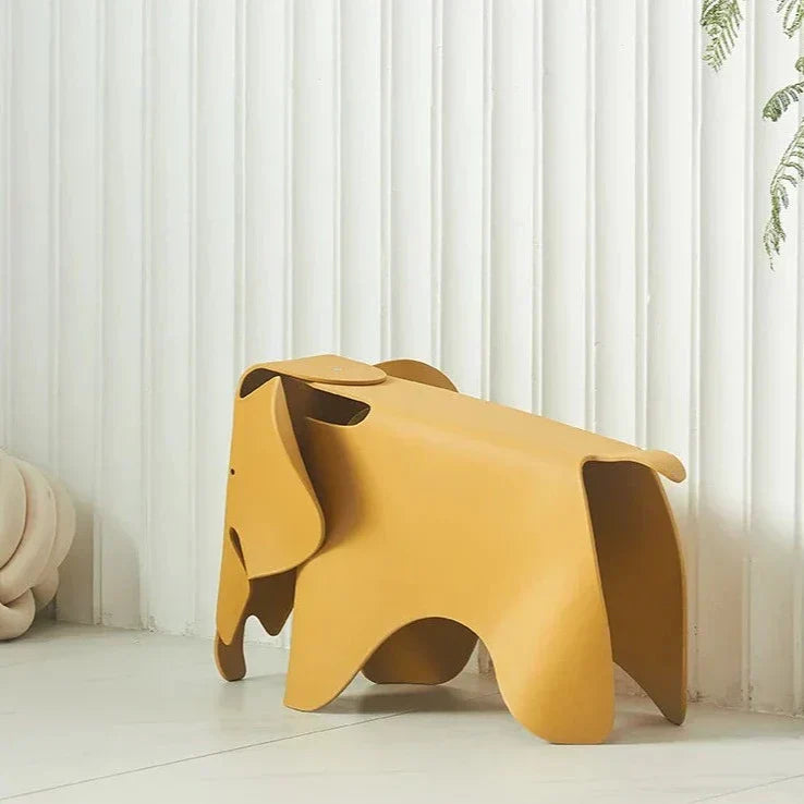 Modern Origami Elephant Puf Ottoman för stilfull heminredning Carvallo