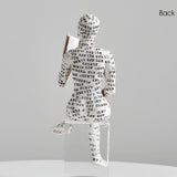 Modern Reading Egyptisk Mumie Figur för Unik Heminredning Carvallo