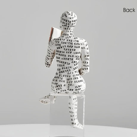 Modern Reading Egyptisk Mumie Figur för Unik Heminredning Carvallo