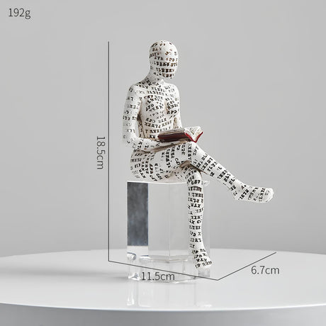 Modern Reading Egyptisk Mumie Figur för Unik Heminredning Carvallo