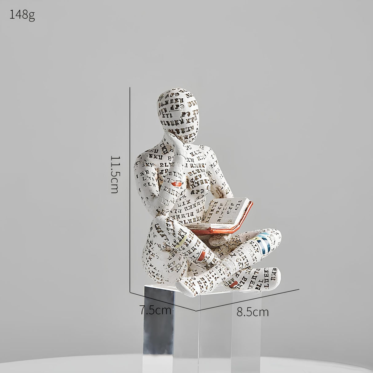 Modern Reading Egyptisk Mumie Figur för Unik Heminredning Carvallo