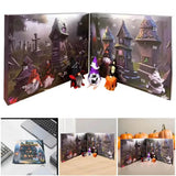 Jul Tomte & Halloween Adventskalender 2024 - Nedräkning med Samlarfigurer, Barnvänlig Hemdekoration och Nedräkningskalender-Adventskalender och Halloween kalender-BB-Hemnix