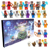 MiniCraft - Adventskalender med 24 Dagars Nedräkning och Actionfigurer-Adventskalender Jul-BB-2-Hemnix