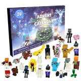 MiniCraft - Adventskalender med 24 Dagars Nedräkning och Actionfigurer-Adventskalender Jul-BB-1-Hemnix