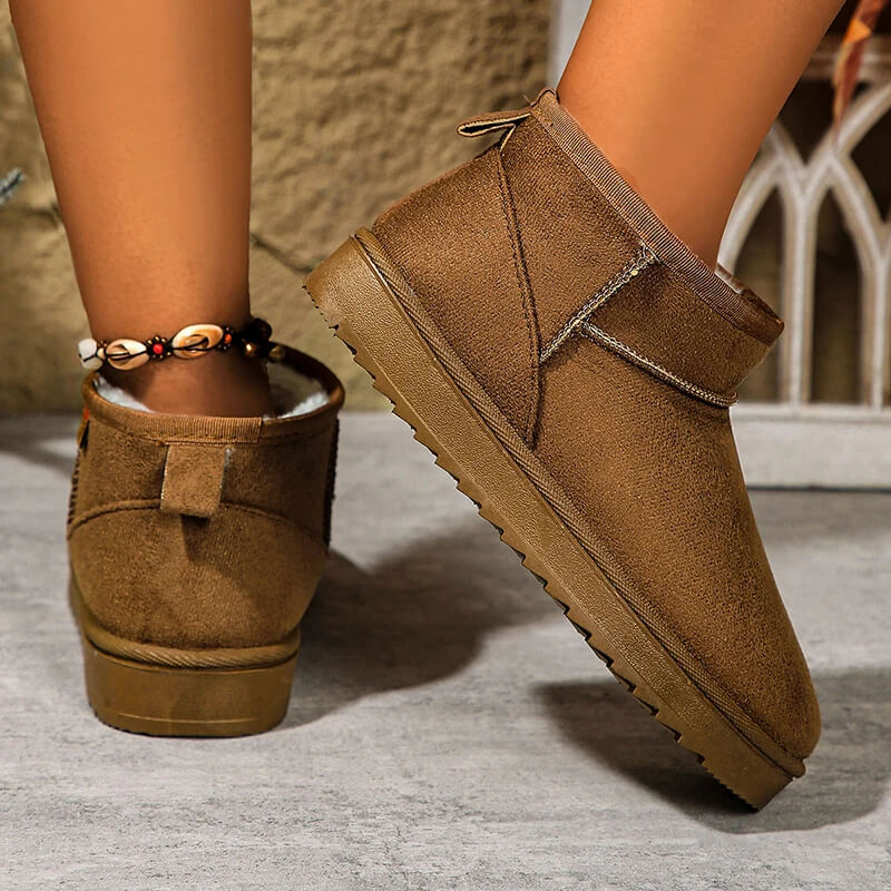 Frostea - Slip-on Mockaboots för Damer Bekväma och Snygga för Kallt Väder-Vinterskor-BB-Hemnix