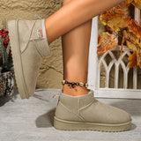 Frostea - Slip-on Mockaboots för Damer Bekväma och Snygga för Kallt Väder-Vinterskor-BB-Hemnix