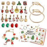 Lyxig Smyckes-Adventskalender för Barn – 24 Luckor med Armband och Berlocker för DIY Julsmycken-Adventskalender Jul-BB-Hemnix
