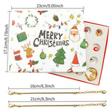 Lyxig Smyckes-Adventskalender för Barn – 24 Luckor med Armband och Berlocker för DIY Julsmycken-Adventskalender Jul-BB-Hemnix