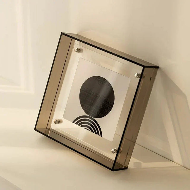 Flytande akryl bildram med livlig genomskinlig design Carvallo