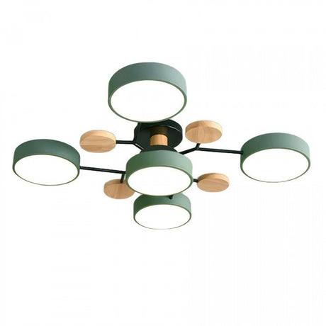 Modern skandinavisk LED taklampa – stilren och hållbar Carvallo