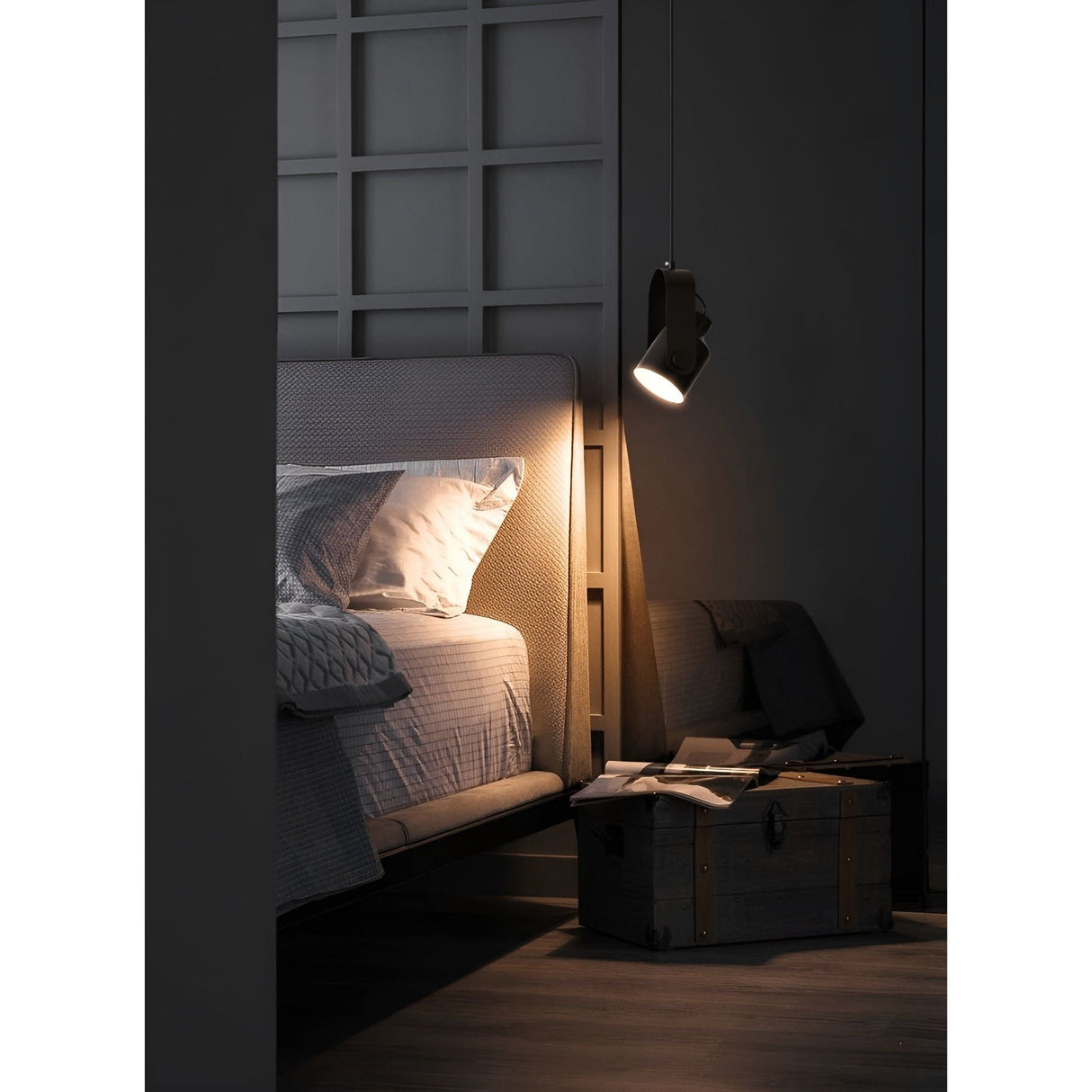 LumiCraft Light – Nordisk LED-hänglampa i trä Carvallo