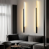 Vägglampa Modern Svart Akryl Remslampa Carvallo