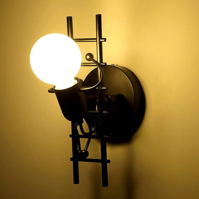 RetroBeam – Elegant Retro Vägglampa för Personligt Anpassad Hem Décor Carvallo