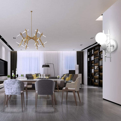 RetroBeam – Elegant Retro Vägglampa för Personligt Anpassad Hem Décor Carvallo