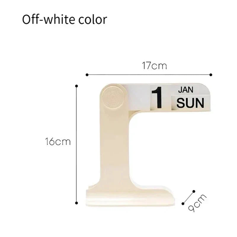 Carvallo – Stilren Rotabel Skrivbords Kalender med Skandinavisk Design Carvallo