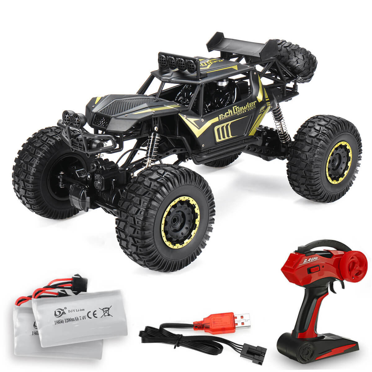 Fjärrkontroll Off-Road Bil för Barn Carvallo